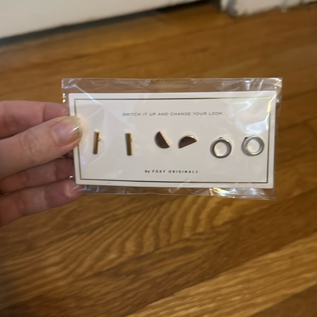 Gold And Silver Studs